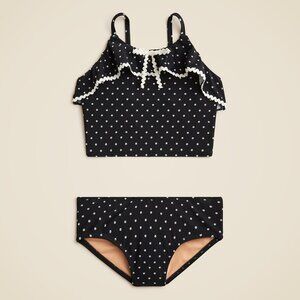 NWT Crewcuts Girls' Rickrack Two-Piece Swimsuit Size 12